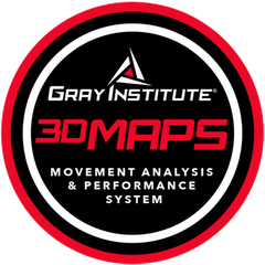Logo Gray Institute, 3DMAPS, Movement Analysis & Performance System