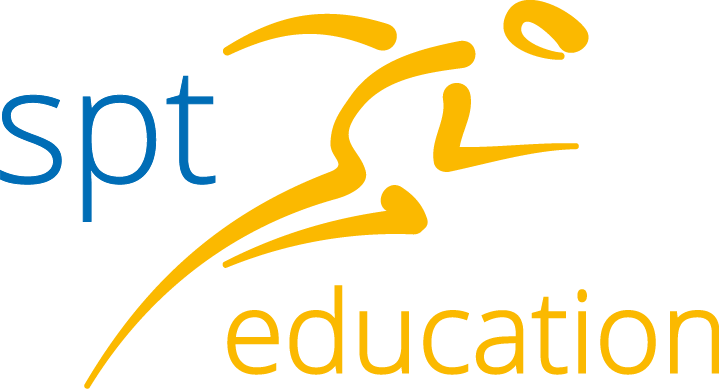 Logo spt-education, Ausbildung Sportphysiotherapie